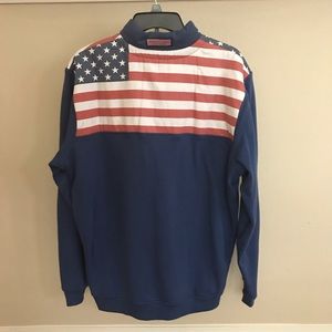 Vineyard Vines Flag Shep Pullover - Men’s Medium